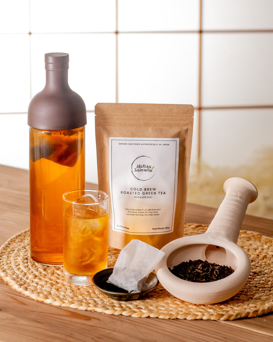 Cold Brew Roasted Green Tea (Houjicha)