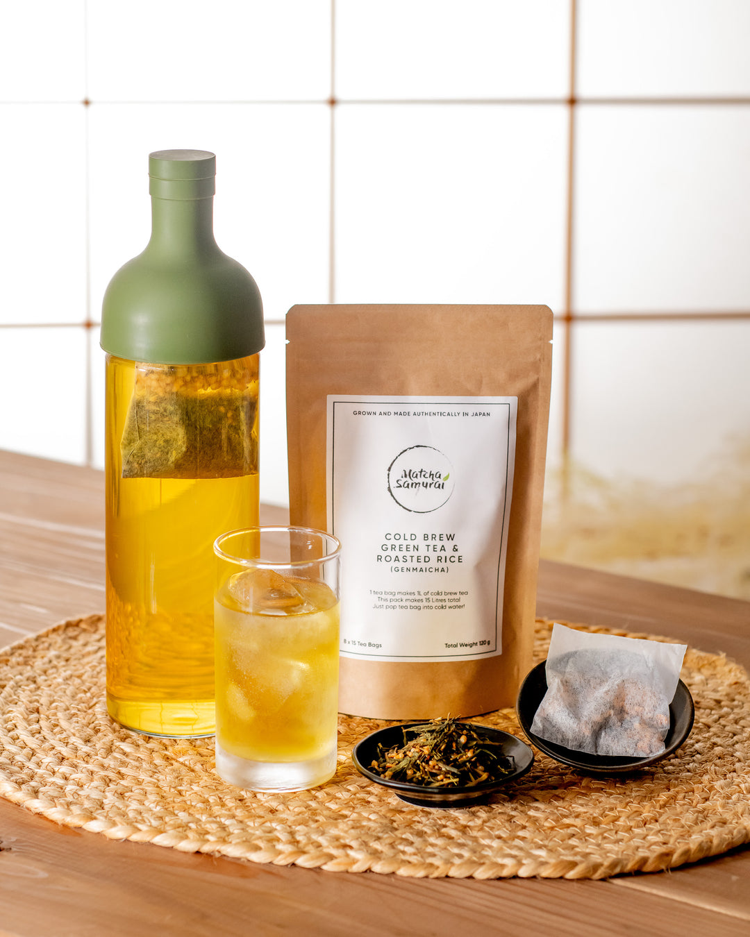 Cold Brew Green Tea & Roasted Rice (Genmaicha)