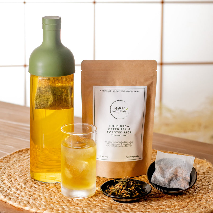 🎁 Cold Brew Green Tea & Roasted Rice (Genmaicha) (100% off)