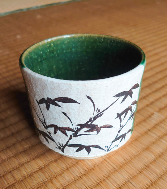 Bamboo Design Matcha Drinking Mug