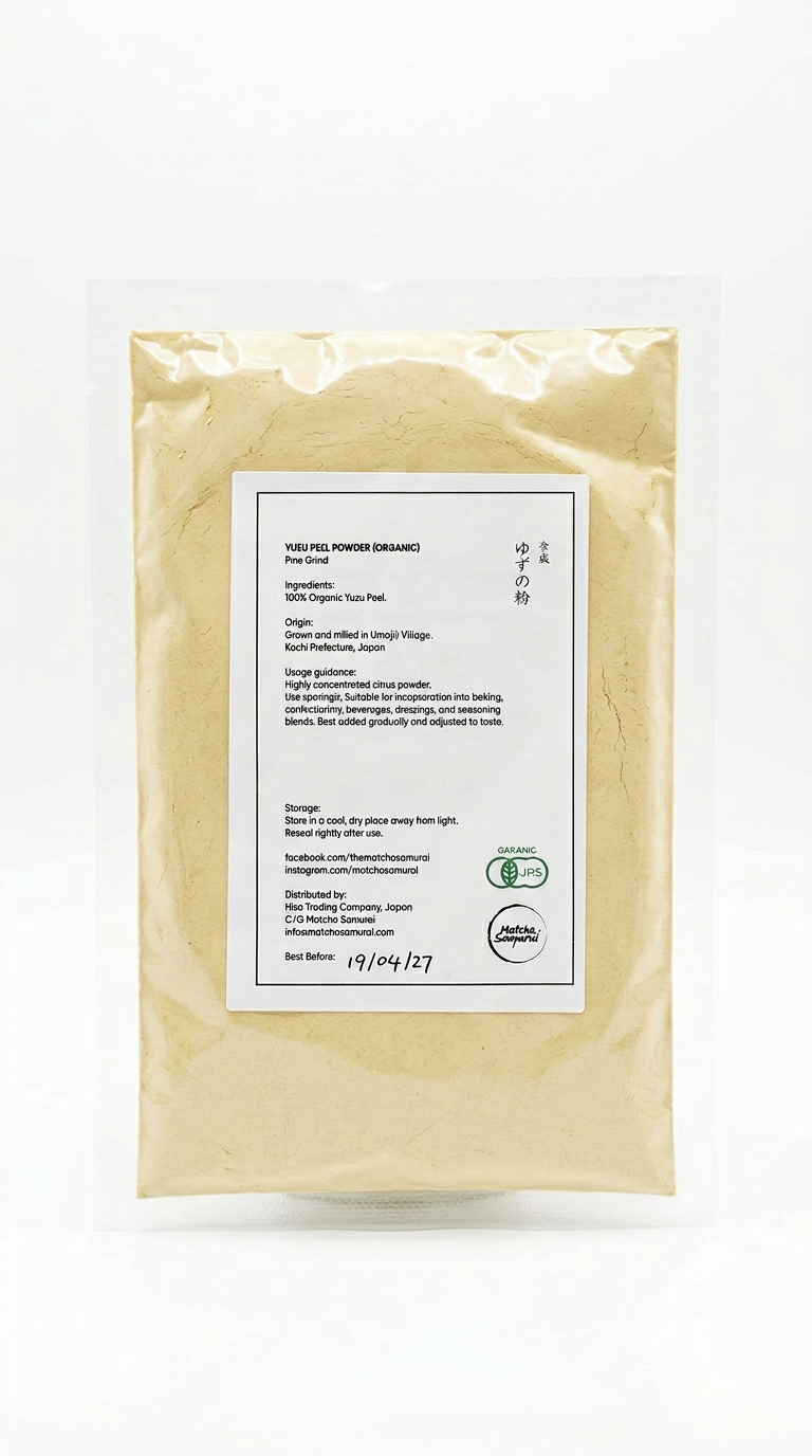 Yuzu Powder (Organic) - Fine Grind - 100g