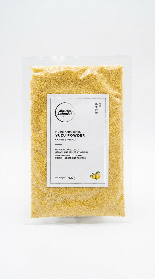 Yuzu Powder (Organic) Coarse Grind - 100g