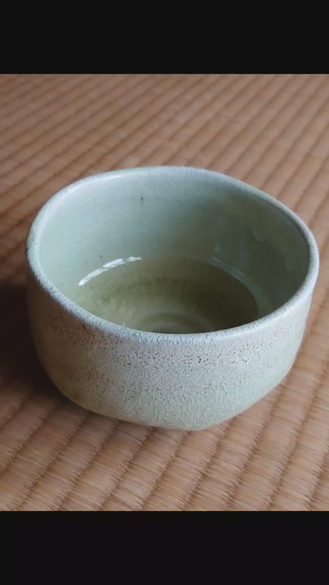 Green Matcha Drinking Bowl